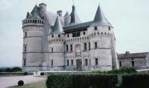 Château de la Roche-du-Maine, Prinçay. Façade de l'aile nord.